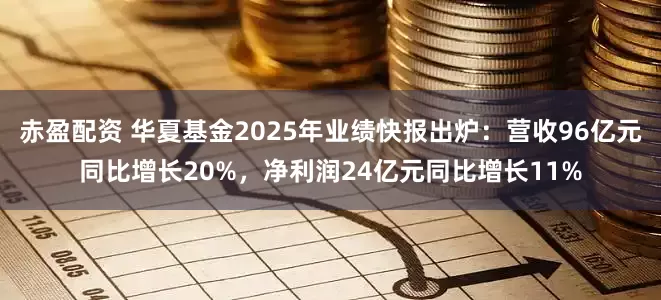 赤盈配资 华夏基金2025年业绩快报出炉：营收96亿元同比增长20%，净利润24亿元同比增长11%